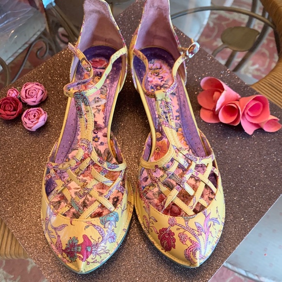 irregular choice yellow